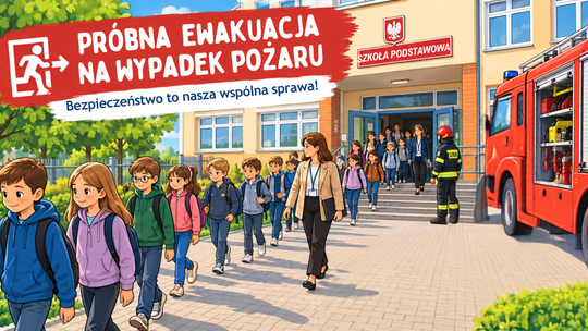 Ćwiczymy procedury ewakuacyjne