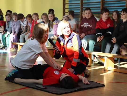 „Bo trzeba wiedzieć, jak ratować życie” – akcja edukacyjna w naszej szkole.