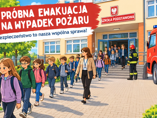 Ćwiczymy procedury ewakuacyjne