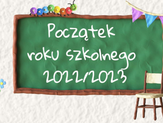 Harmonogram inauguracji roku szkolnego 2022/2023