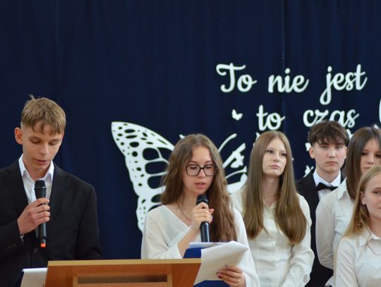 Pożegnanie ósmoklasistów