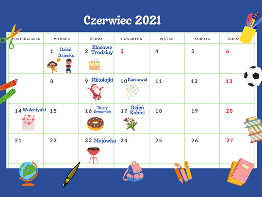 "Pracowity czerwiec" w 4 klasie