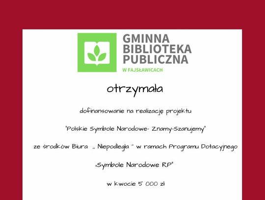 Projekt : Polskie Symbole Narodowe-Znamy-Szanujemy.