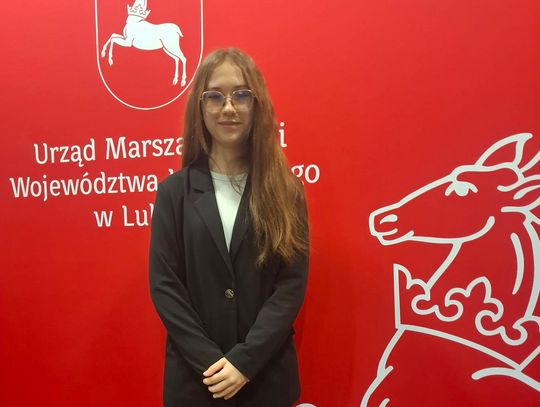 Uczennica naszej szkoły laureatką stypendium programu Lubelskie wspiera uzdolnionych 2025/2026