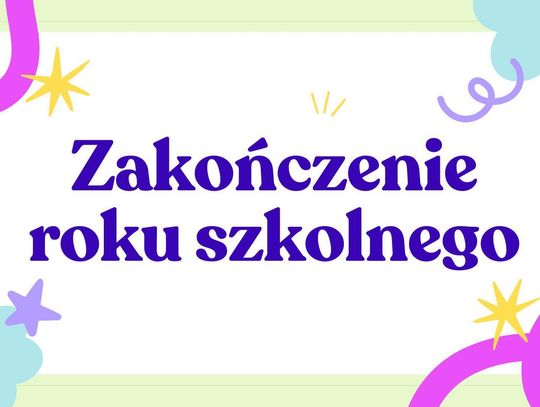 Uroczyste zakończenie roku szkolnego 2025/2026