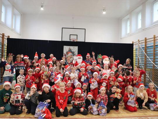 WIZYTA ŚWIĘTEGO MIKOŁAJA W NASZEJ SZKOLE