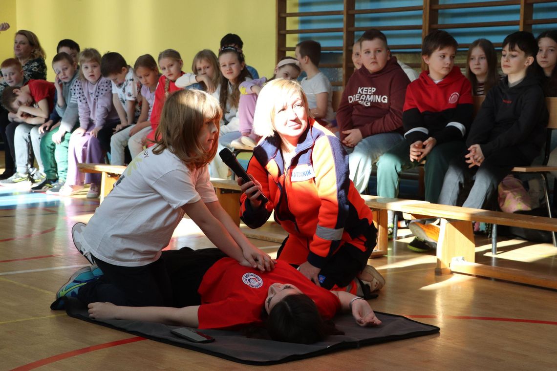 „Bo trzeba wiedzieć, jak ratować życie” – akcja edukacyjna w naszej szkole.