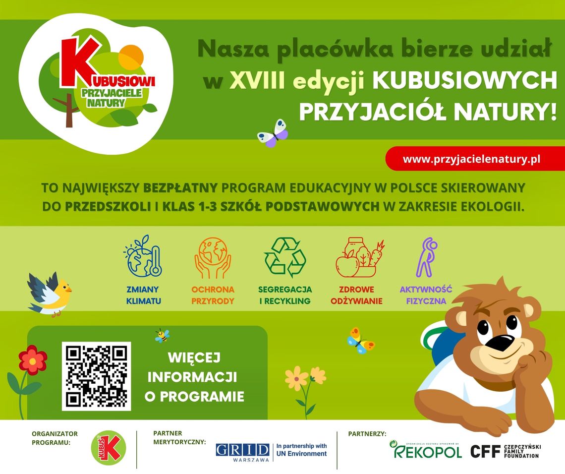 „Kubusiowi Przyjaciele Natury” - misja pierwsza