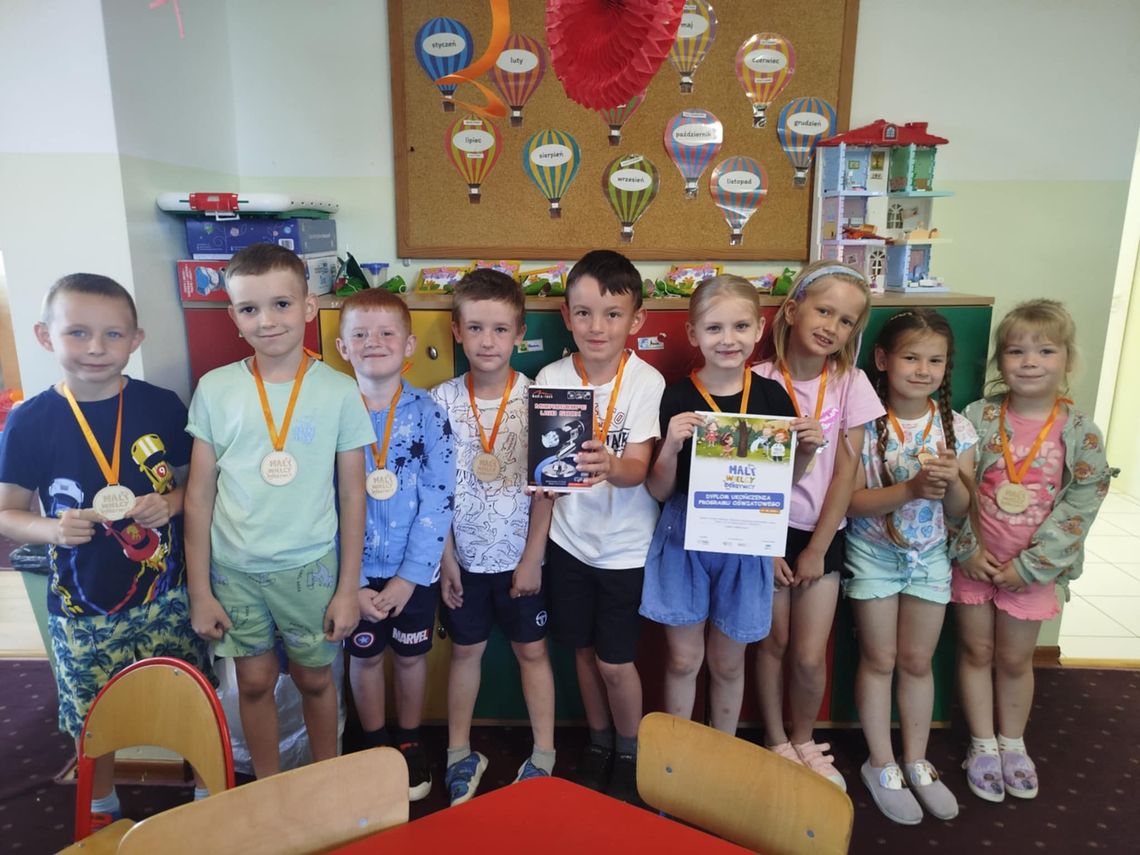 "Mali Wielcy Odkrywcy" w naszym przedszkolu