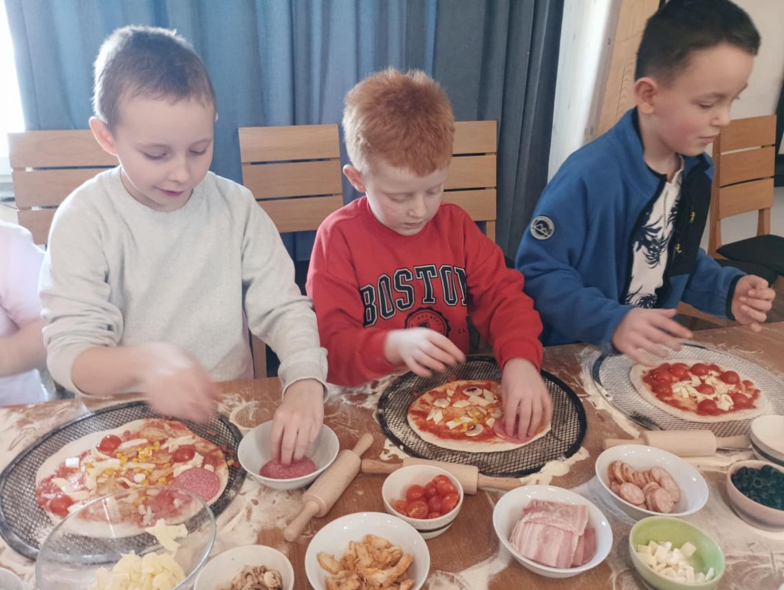 Warsztaty pieczenia pizzy & Szaleństwo na sali zabaw