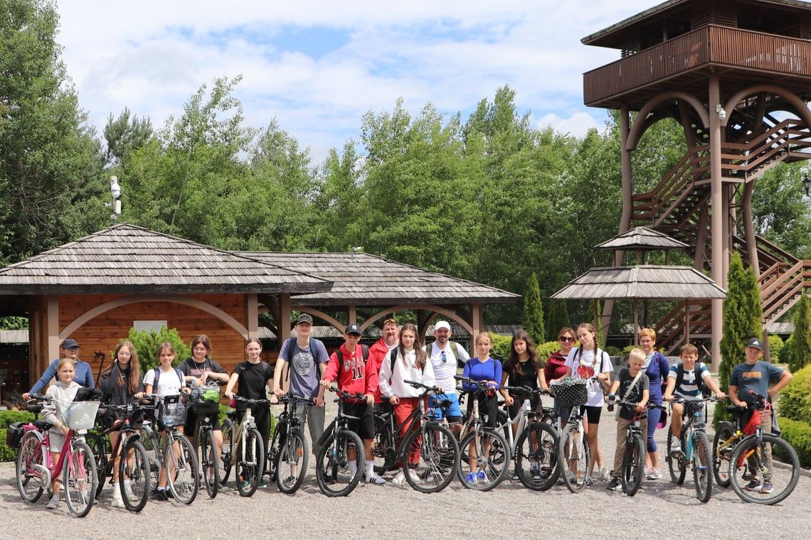 Wycieczka rowerowa - punkt widokowy w Gardzienicach