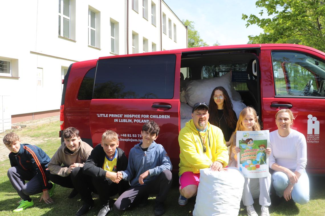 Zbieramy zakrętki dla Hospicjum