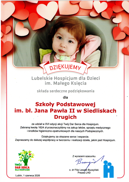 Podziękowanie